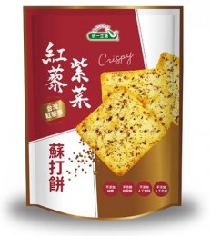 統一生機 紅藜紫菜蘇打餅