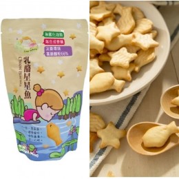 台灣 乳酪星星魚 (奶素)140g